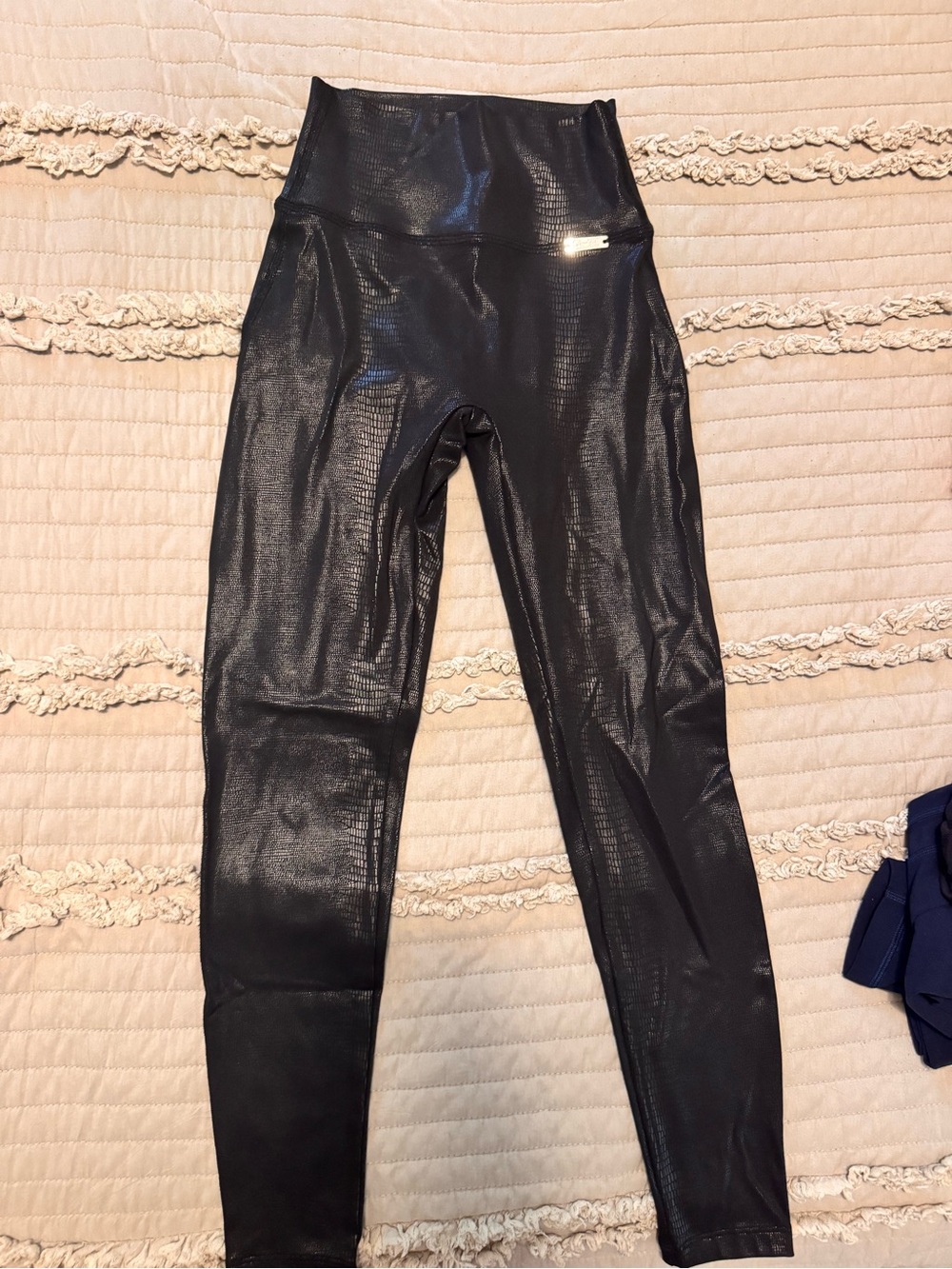 Bombshell Sportswear Shiny Black High-Waist Leggings
